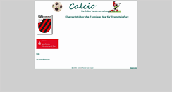 Desktop Screenshot of calcio.sv-drensteinfurt.de